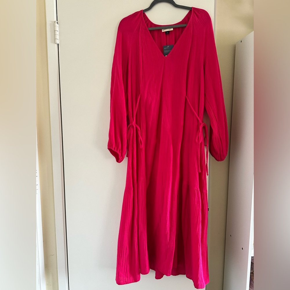 Pink Gauze Dress